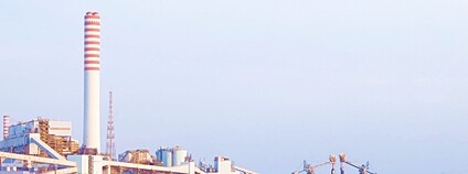 Uhelná elektrárna Civitavecchia v Itálii Foto: Depositphotos