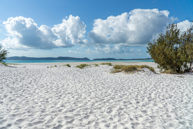 Navzdory drobným úbytkům a přírůstkům se pláže Queenslandu v rozloze příliš nemění.