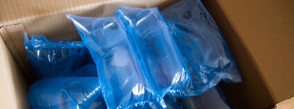 Výplňové vzduchové polštářky Foto: Depositphotos