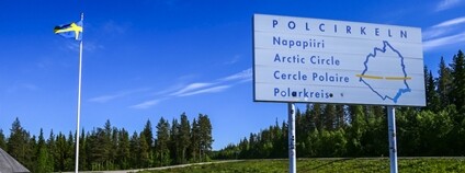 Švédské město Jokkmokk Foto: Depositphotos