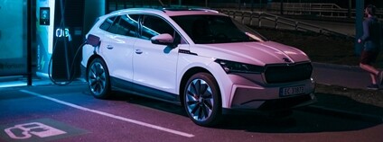 Elektromobil Škoda Enyaq iV Foto: Depositphotos