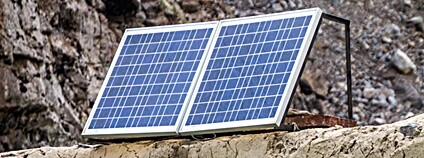 Solární panel v rozvojovém světě Foto: Depositphotos