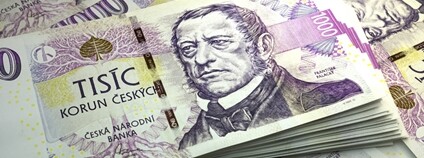 České bankovky Foto: Depositphotos