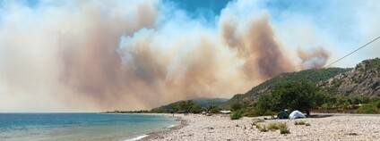Lesní požár v Turecku Foto: Depositphotos