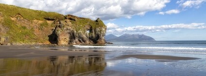 Zátoka Kasatka, ostrov Iturup, Jižní Kurilské ostrovy. Foto: Depositphotos