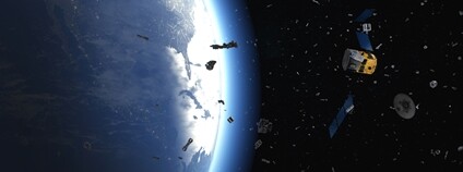 Vesmírný odpad Foto: Depositphotos