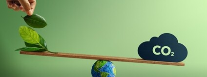 Grafika: uhlíková neutralita Foto: Depositphotos