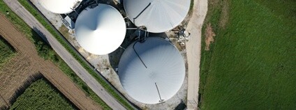 Bioplynová stanice Foto: Depositphotos