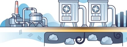 Grafika: Zachytávání uhlíku Foto: Depositphotos