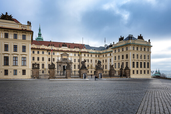 Hradčanské náměstí.