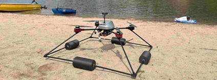 Drony vyvinuté na FEL ČVUT Foto: Markéta Rizikyová FEL ČVUT