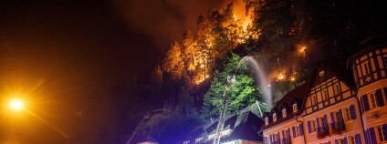 Lesní požár Foto: Hasičský záchranný sbor ČR