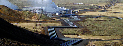 Geotermální elektrárna na Islandu Foto: ThinkGeoEnergy Flickr.com