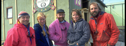 Historická fotografie z mezinárodního archivu Greenpeace. Foto: Greenpeace