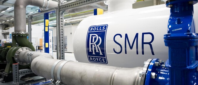 ČEZ spolupracuje na malém modulárním reaktoru s firmou Rolls-Royce SMR.