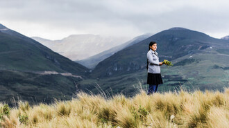 Dcera jezera v jihoamerických Andách, které ohrožuje konání těžařských společností