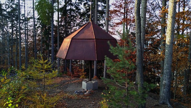 Janderova vyhlídka na starším fotu.