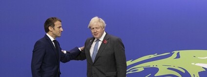 Emmanuel Macron a Boris Johnson Foto: Simon Dawson / No 10 Downing Street Flickr