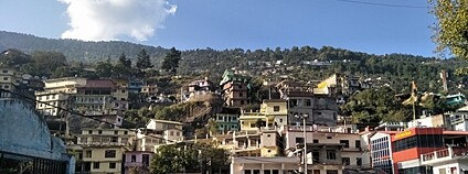 Město Džošimath v Indii u hranic s Čínou Foto: ArmouredCyborg Wikimeda Commons