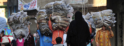 Sběr odpadu v Káhiře Foto: Surfing the Nations / Flickr.com