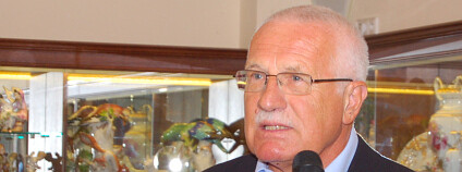 Václav Klaus na křtu své knihy Modrá planeta v ohrožení. Foto:Hugo Charvát/Ekolist.cz Václav Klaus na křtu své knihy Modrá planeta v ohrožení. Foto:Hugo Charvát/Ekolist.cz