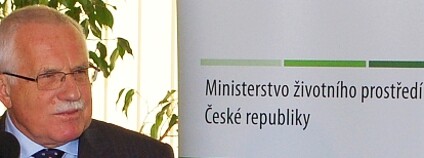Václav Klaus navštívil MŽP. Foto: Martin Singr/Ekolist.cz Václav Klaus navštívil MŽP. Foto: Martin Singr/Ekolist.cz