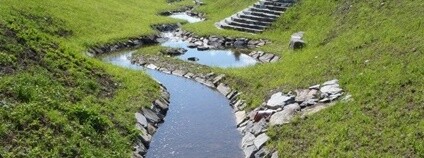 Revitalizace Kobylího potoku v Bruntále Foto: Lesy ČR