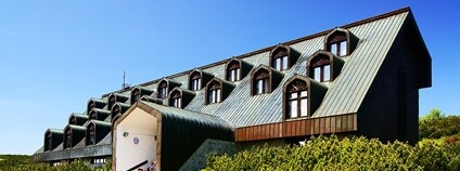 Horská chata Výrovka v Krkonoších Foto: Stanislav Dusík Wikimedia Commons