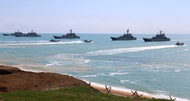 Přírodní rezervace Oputsk se po anexi Krymu v roce 2014 stala vojenským cvičištěm.