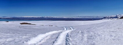 Islandský ledovec Langjökull Foto: Daniel ............ Flickr.com