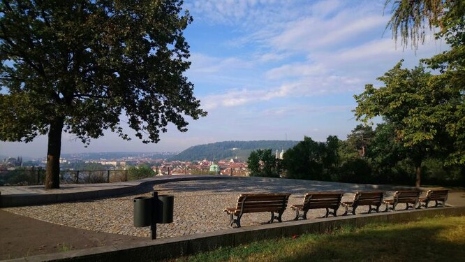 Na Letné vznikla nová vyhlídka