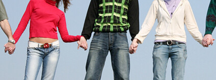 Lidský řetěz Foto: Pavel L Photo and Video Shutterstock