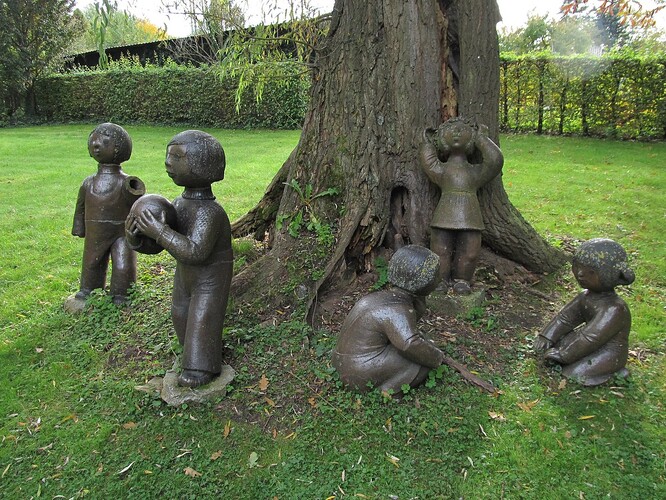 Luftova zahrada v Plzni.