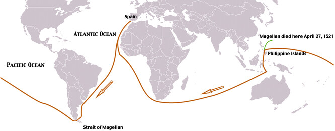 Portugalský mořeplavec ve španělských službách Fernao de Magalhaes (známý též jako Ferdinand Magellan či Fernando de Magallanes) se zasloužil zejména o to, že definitivně dokázal, že Země je kulatá. Jeho výprava totiž v letech 1519-1522 jako první obeplula Zemi.