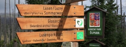 Modrý sloup Foto: Archiv NP Šumava