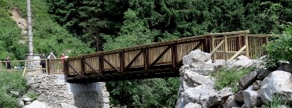 Nový mostek na Antýglu Foto: Jan Dvořák / Správa NP Šumava