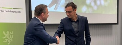 Ministr životního prostředí Marian Jurečka jmenoval nového ředitele Národního parku České Švýcarsko Petra Kříže Foto: MŽP