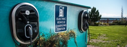 Nabijecí stanice pro elektromobily Foto: Province of British Columbia Flickr