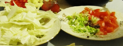 Nakrájená zelenina Foto: Zdeňka Vítková/Ekolist.cz