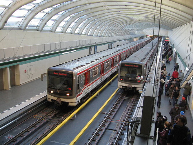 Pražské metro.