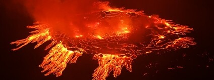Sopka Nyiragongo v Kongu Foto: Johannes Zielcke Flickr