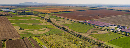 Biocentra a biokoridory v okolí obce Šumice Foto: Jihomoravský kraj