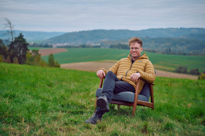 Na snímku Petr Holík, spoluautor kurzu a člen týmu Fakta o klimatu.