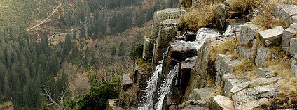 Pančavský vodopád v Krkonoších Foto: Harald Kirschner Flickr.com