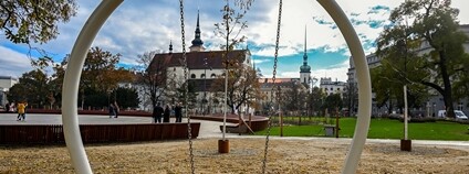Zrekonstruovaný a oceněný park na Moravském náměstí v Brně Foto: Magistrát města Brna