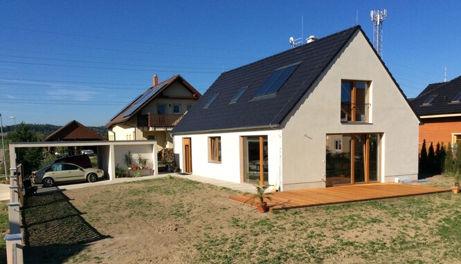 Pasivní dům roku ve Vraném nad Vltavou, ilustrační snímek.