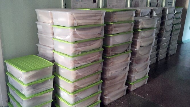 Zachránit se podařilo 16 000 kusů lišejníků a hub, 15 000 položek cévnatých rostlin a asi 1 000 mechů.