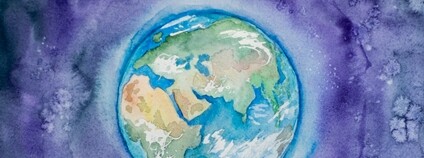 Ilustrace planety Země Foto: Elena Mozhvilo Unsplash