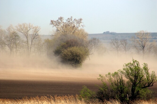 Prachová bouře Mikulov