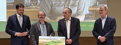 Předání Ceny za významné počiny v ochraně přírody Leoši Štefkovi Foto: AOPK ČR